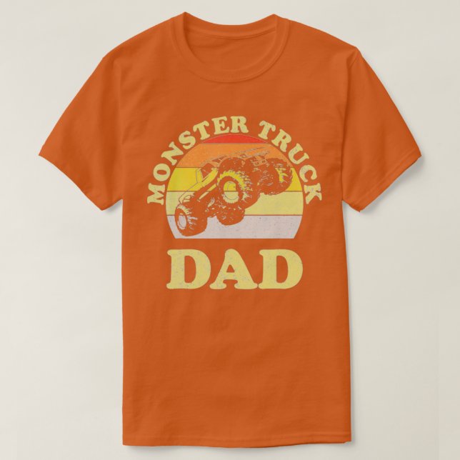 Monster Truck Dad 38 T-Shirt (Design Front)