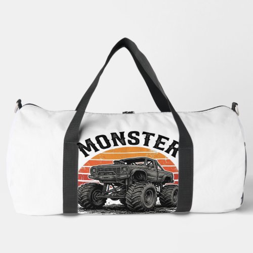 Monster Truck Dad Vintage Off Road Graphic_1 Duffle Bag