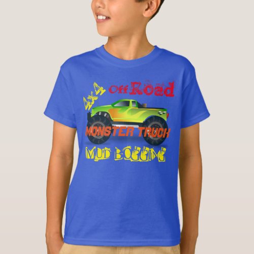 Monster truck design T_Shirt