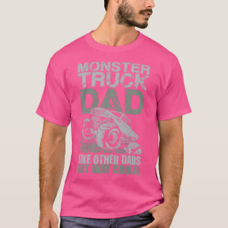 Monster Truck Fathers Day Dad T-Shirt