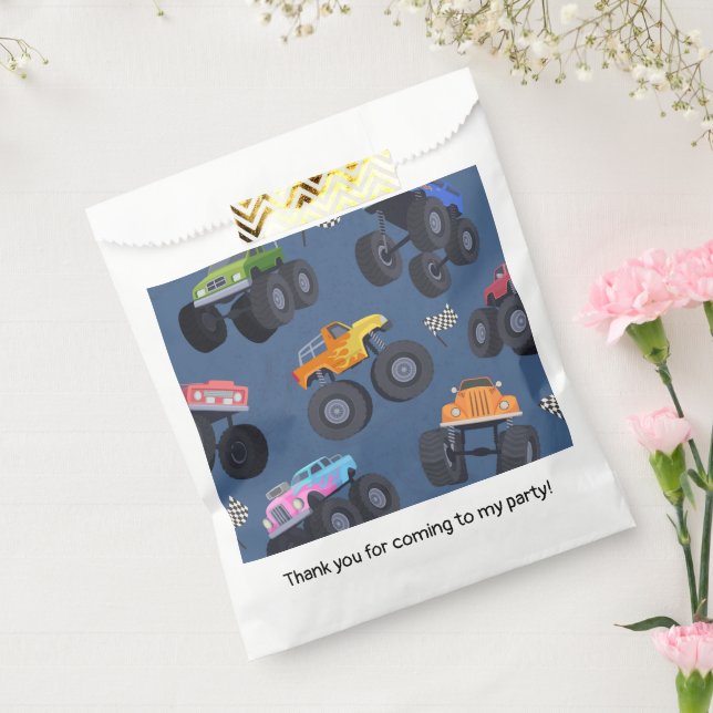 Monster Truck Favor Bag (Sealed)