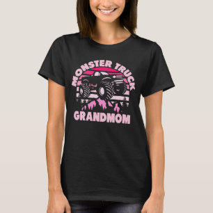 Monster Truck Grandmom Matching Family Grandma  T-Shirt