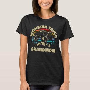 Monster Truck Grandmom Matching Family Grandma  T-Shirt