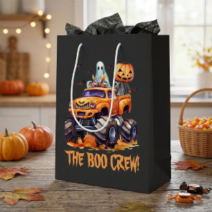 Monster Truck Halloween Favor Bag