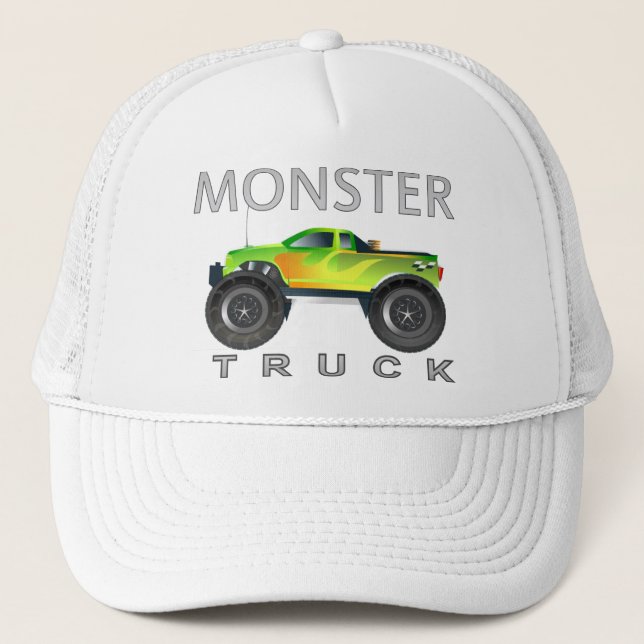 Monster truck hats by netalloy (Front)