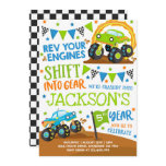 Monster Truck Invitation Monster Truck Birthday Monster Truck Invitation Monster Truck Birthday