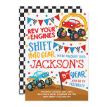 Monster Truck Invitation Monster Truck Birthday Monster Truck Invitation Monster Truck Birthday