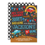 Monster Truck Invitation Monster Truck Birthday Monster Truck Invitation Monster Truck Birthday