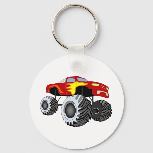 Monster Truck Keychain (Front)