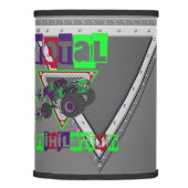 monster truck kids hard core cool lamp shade (Right)