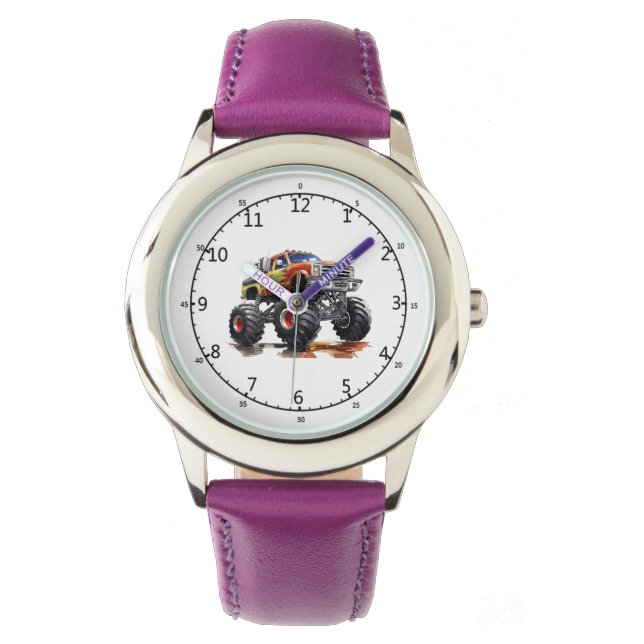 Monster Truck Kids Watch (Front)