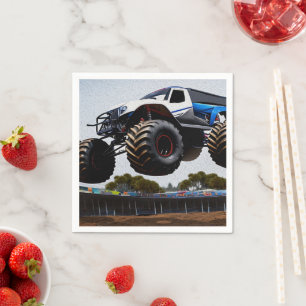 Monster Truck Launch, Napkins