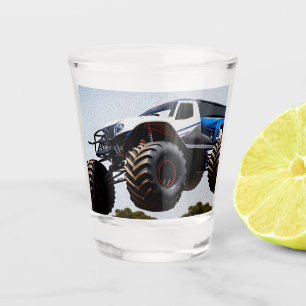 Monster Truck Launch, Shot Glass