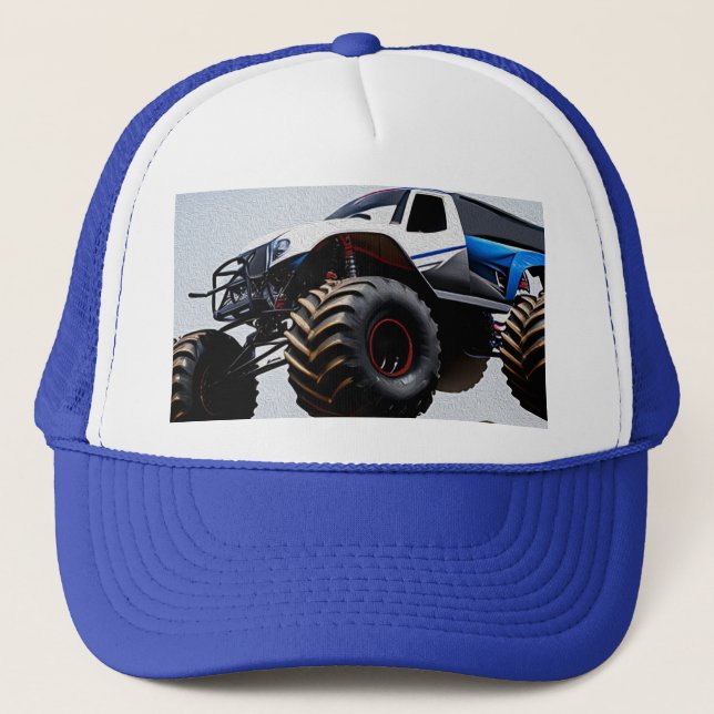 Monster Truck Launch, Truckers Hat (Front)