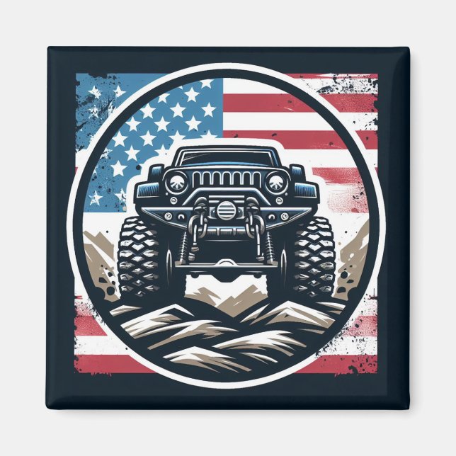 MONSTER TRUCK MAGNET (Front)