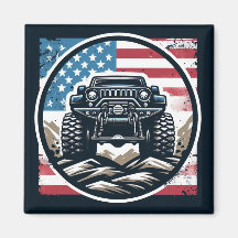 MONSTER TRUCK MAGNET