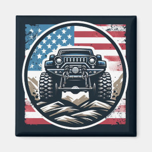 MONSTER TRUCK MAGNET