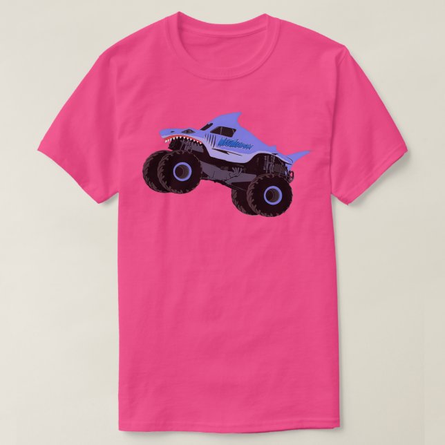 Monster Truck MEGALODON T-Shirt (Design Front)