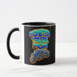 Monster Truck Mom Graffiti Style  Mug<br><div class="desc">Monster Truck Mom Graffiti Style Gift. Perfect gift for your dad,  mom,  papa,  men,  women,  friend and family members on Thanksgiving Day,  Christmas Day,  Mothers Day,  Fathers Day,  4th of July,  1776 Independent day,  Veterans Day,  Halloween Day,  Patrick's Day</div>