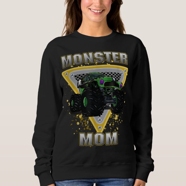 Monster Truck Mom Sweatshirt (Front)