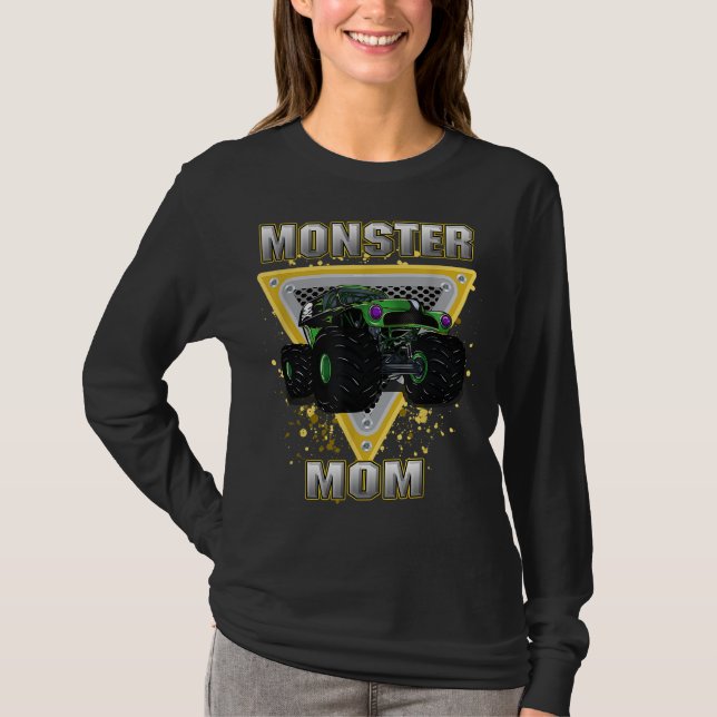 Monster Truck Mom T-Shirt (Front)