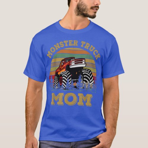 Monster Truck Mom Vintage Retro Style Women 2121 T_Shirt