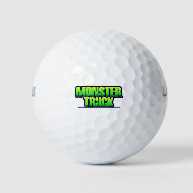 monster truck,monster trucks,monster jam,truck,hot golf balls (Front)