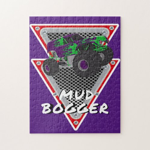 monster truck mud bogger jigsaw puzzle