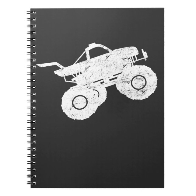 Monster Truck Notebook (Front)