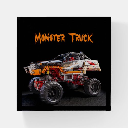 monster truck paperweight