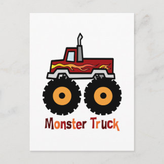 Monster Truck Postcard