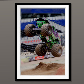 Monster Truck  Poster by samack at Zazzle