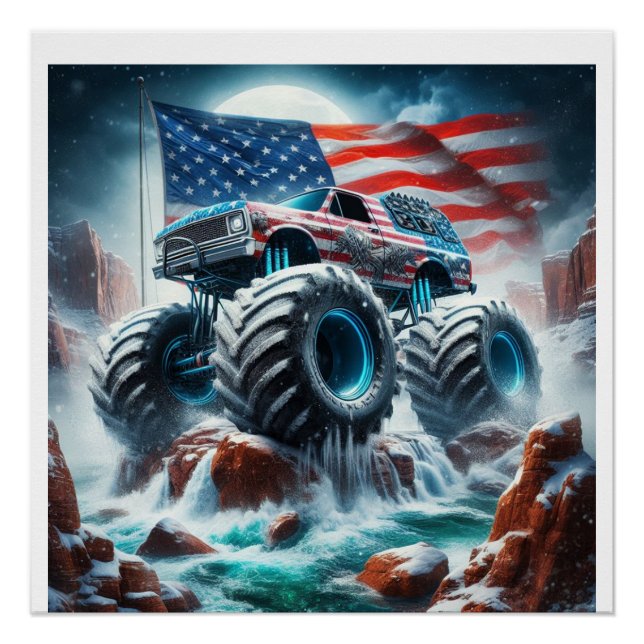 MONSTER TRUCK POSTER (Front)