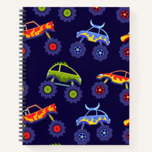 Monster Truck Primary Composition Notebook