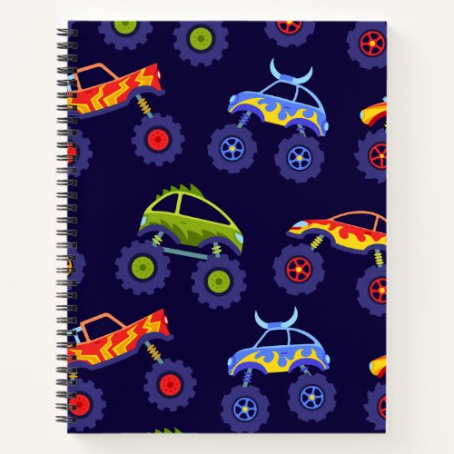 Monster Truck Primary Composition Notebook