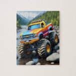 Monster Truck Puzzle<br><div class="desc">Welcome to the world of thrilling adventures with our Monster Truck Puzzle, Join the excitement and let the adventures begin! Perfect for birthdays, holidays, or just because, our Monster Truck Puzzle is a fantastic gift choice that fuels curiosity and creativity while providing endless fun. Unleash the power of play and...</div>