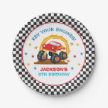 Monster Truck Rally Birthday Party Decorations Paper Plates