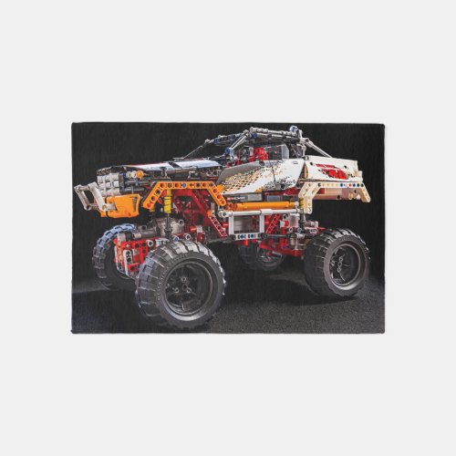 monster truck rug