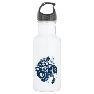 Monster Truck Stainless Steel Water Bottle