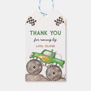Monster Truck, Start Your Engine Gift Tags
