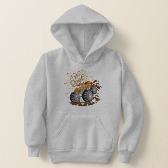 Monster Truck Sweatshirt/Shirt/Hooded Sweatshirt (Laydown)