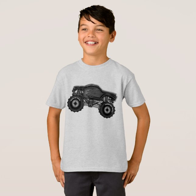 Monster Truck T-shirt for Boys (Front Full)