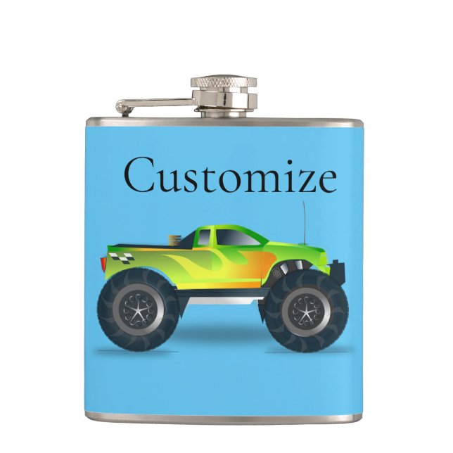 Monster Truck Thunder_Cove Flask (Front)