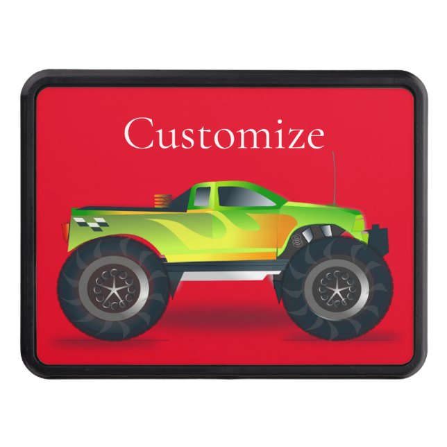 Monster Truck Thunder_Cove Hitch Cover (Front)