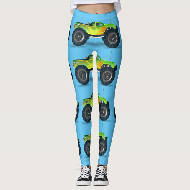 Monster Truck Thunder_Cove Leggings (Front)
