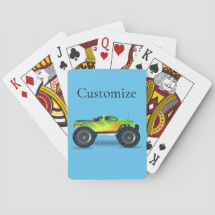Monster Truck Thunder_Cove Poker Cards