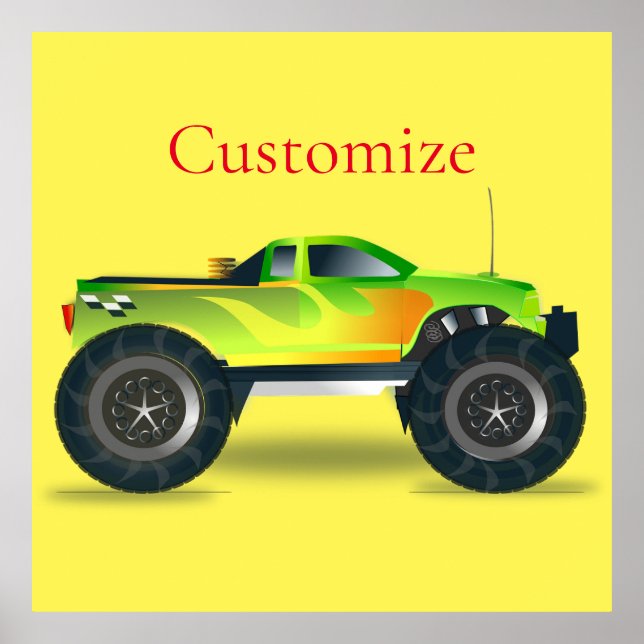 Monster Truck Thunder_Cove Poster (Front)