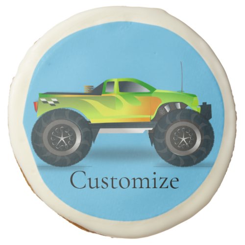 Monster Truck Thunder_Cove Sugar Cookie