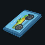 Monster Truck Thunder_Cove Trifold Wallet<br><div class="desc">Monster Truck off-road vehicle to customize,  personalize by changing to your name</div>