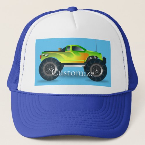 Monster Truck Thunder_Cove Trucker Hat